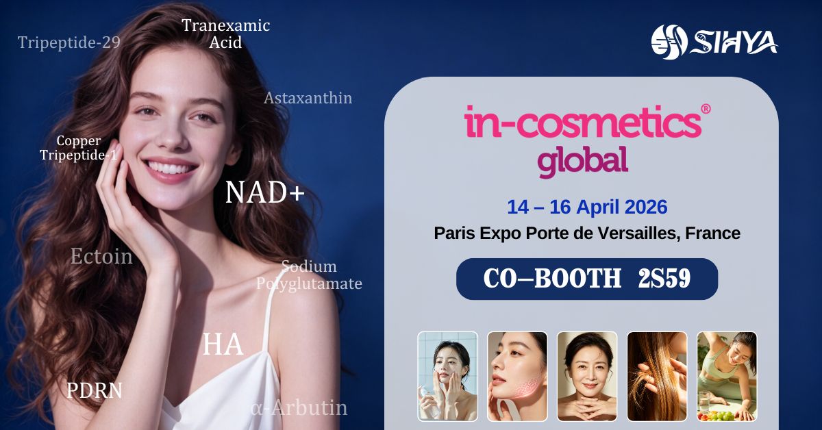The Sihya Bio team will showcase a diverse range of synthetic bioactive peptides at in-cosmetics global 2026.jpg